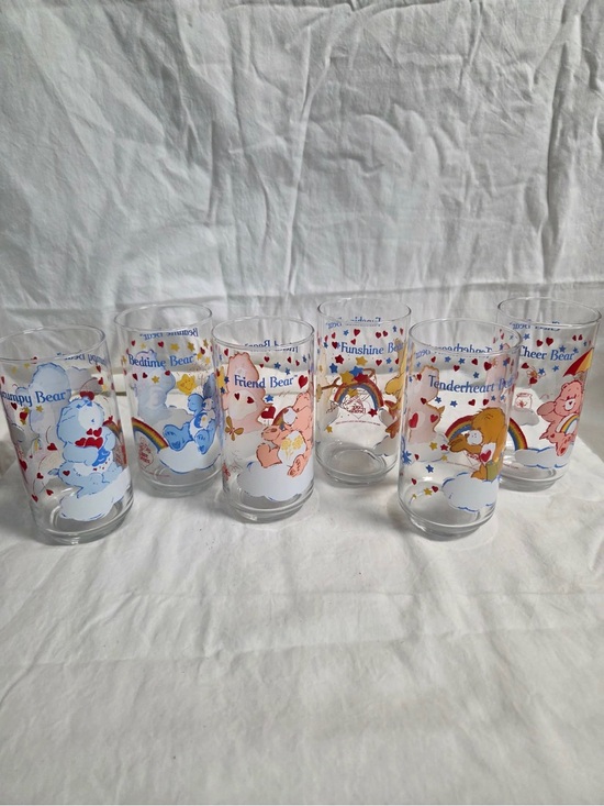 Care Bears Other - Care Bears Drinking Glasses Set of 6